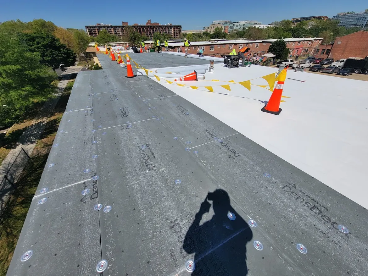 Taking care of the roof of your house.