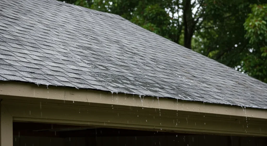 garage roof leaks